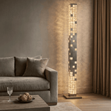 Auralis Crystella Floor Lamp – Modern LED Tower Light