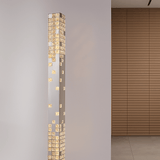 Auralis Crystella Floor Lamp – Modern LED Tower Light