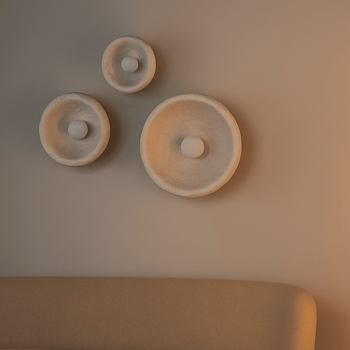 KumoSabi Japanese Wabi-Sabi Wall Lamp