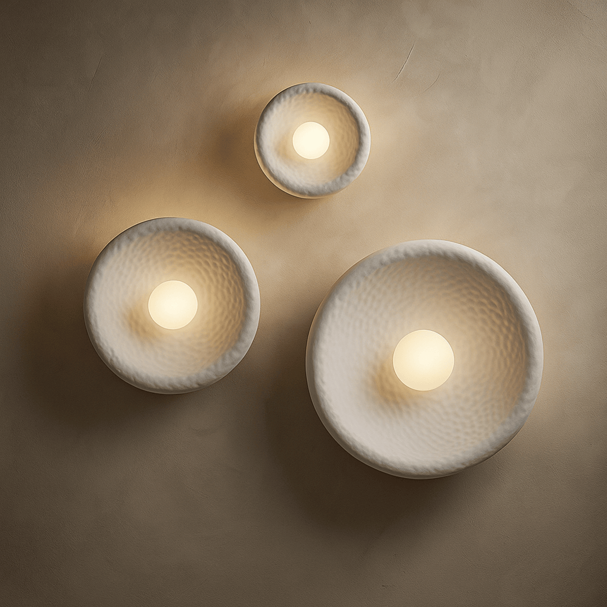 KumoSabi Japanese Wabi-Sabi Wall Lamp