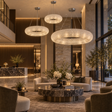 Liora K9 Crystal Ring Chandelier