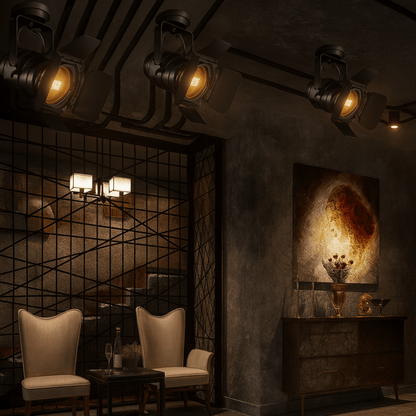 LumoStage Vintage Ceiling Spotlight