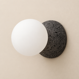 Noira Glass Globe Wall Light