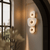 Marbelle LED Wall Light – Marble & Brass Trio Sconce