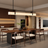 Monvera Marble Linear Pendant Light | Baskoraa