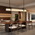 Monvera Marble Linear Pendant Light