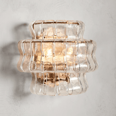 Vetrina Clear Glass Wall Light
