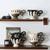 Fiora Butterfly Ceramic Cup Set (4 Pieces)