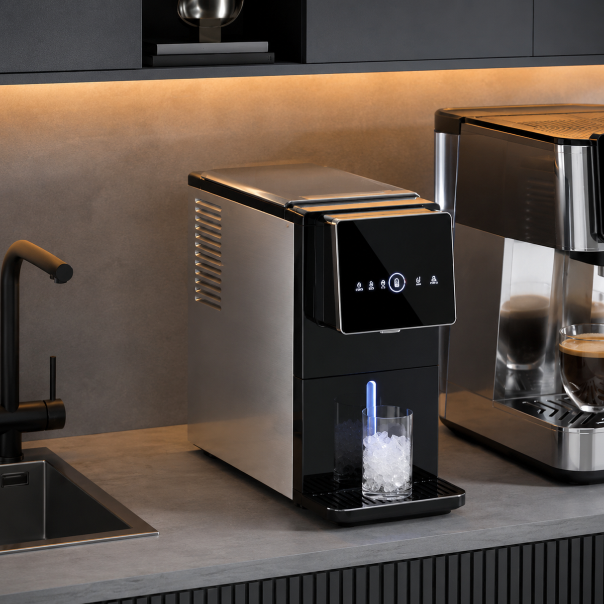 FrostiFlow Nugget Ice Maker