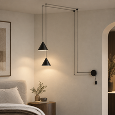 Virello Conical Multi-Drop Pendant Light