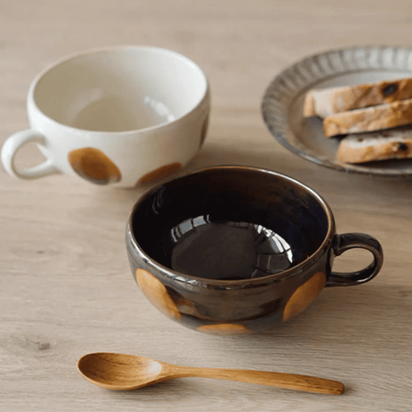 Kairo Ceramic Latte Bowl Set (6 Pieces)