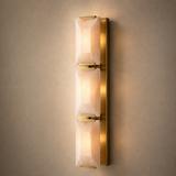 Vetrina Alabaster Marble Wall Light – Triple Light