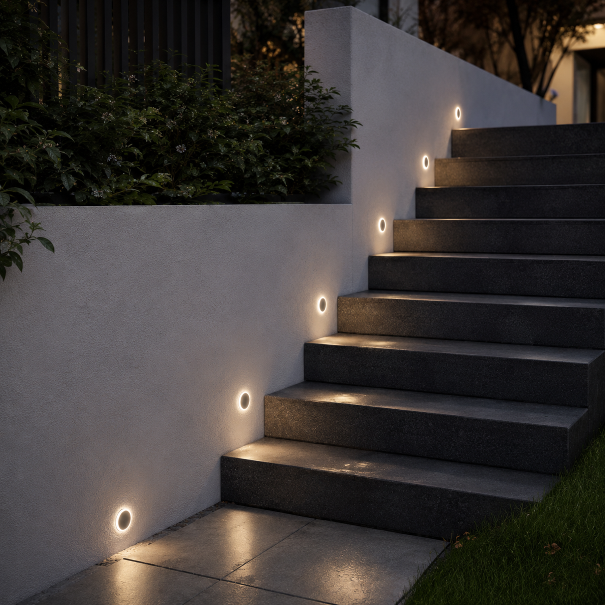 TerraStep Recessed LED Wall Light