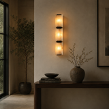 Vetrina Alabaster Marble Wall Light – Triple Light