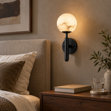 Selvara Marble Globe Wall Light