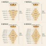 Auralis Éclat Luxury Crystal Chandelier