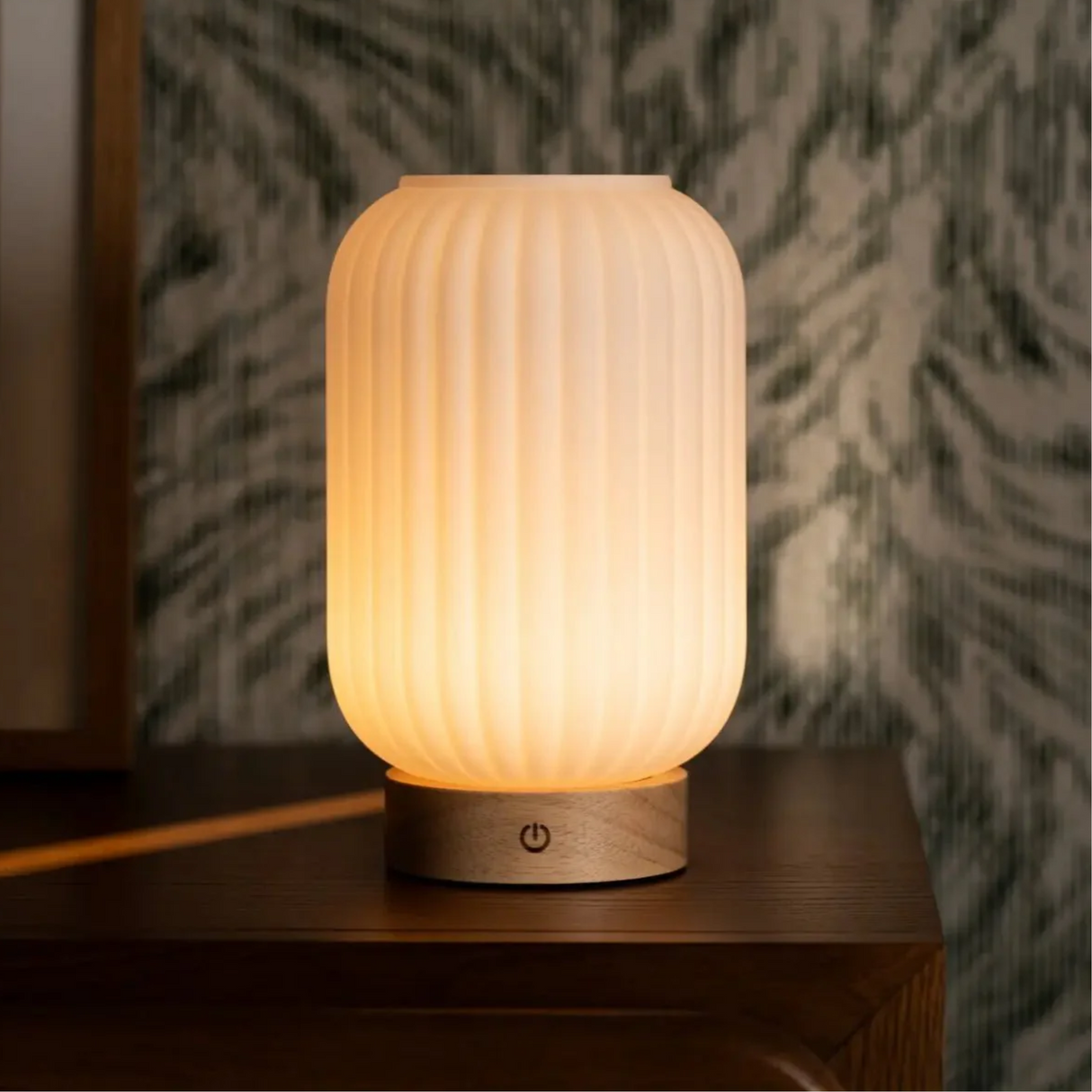 Nocturne Touch Wireless Bedside Lamp | Baskoraa