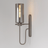 Close-up of the Eterna ShadowGlass Wall Sconce showing glass texture and craftsmanship