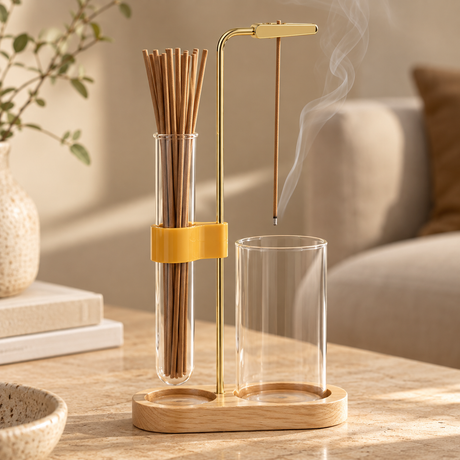 Sora Glass Incense Holder & Storage