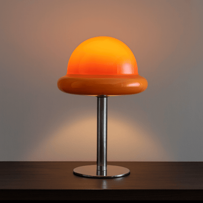 Orange Retro Table Lamp