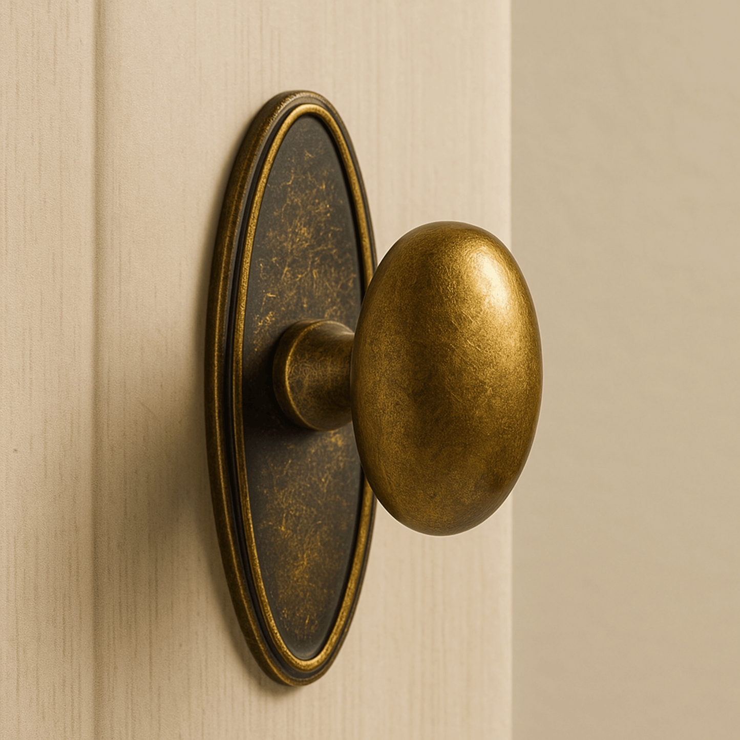 Nurlin Antique Brass Knob