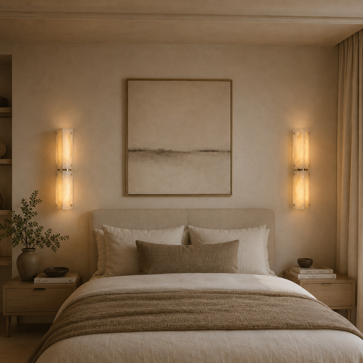 Travira Monument Marble Wall Light