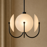 Solvane Orb Cream Pendant Light
