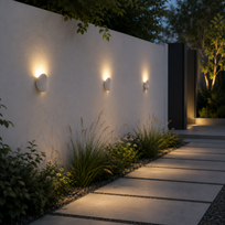 LumaGuard LED Outdoor Wall Sconce