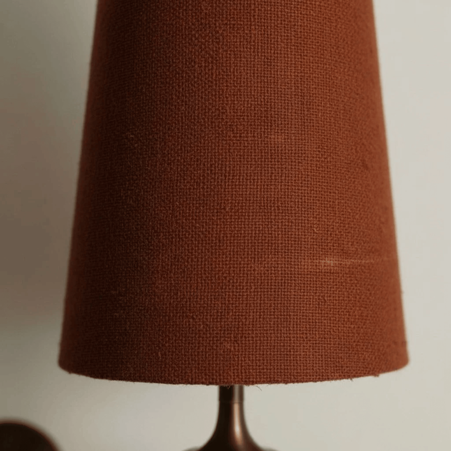Auralis Single Red Fabric Wall Light