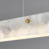 LustraLinea Marble Linear Pendant Light, alternate view 7