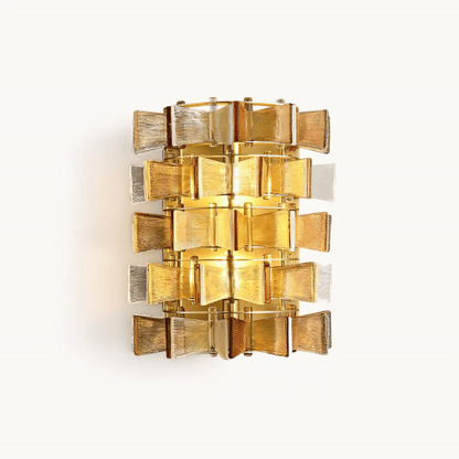 Lumière Amber Éclat Art Deco Wall Sconce