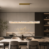 LustraLinea Marble Linear Pendant Light, alternate view 8