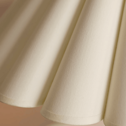 Close-up of beige fabric with a soft texture