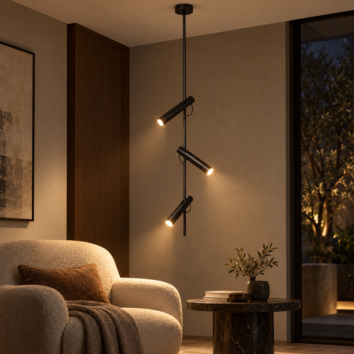 Norellis Vertical Adjustable LED Pendant