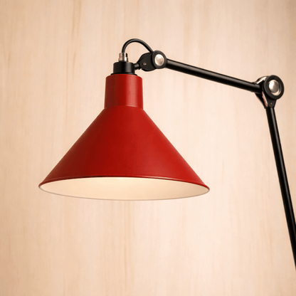 Red Rizzatto Swing Arm Wall Light