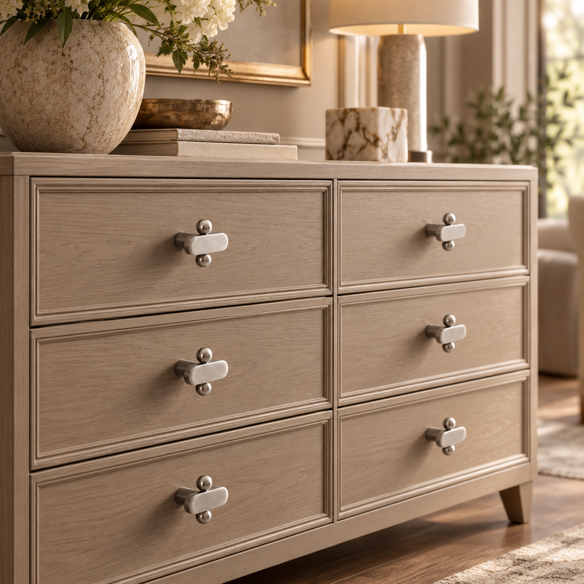Aurielle Brass Drawer Knob