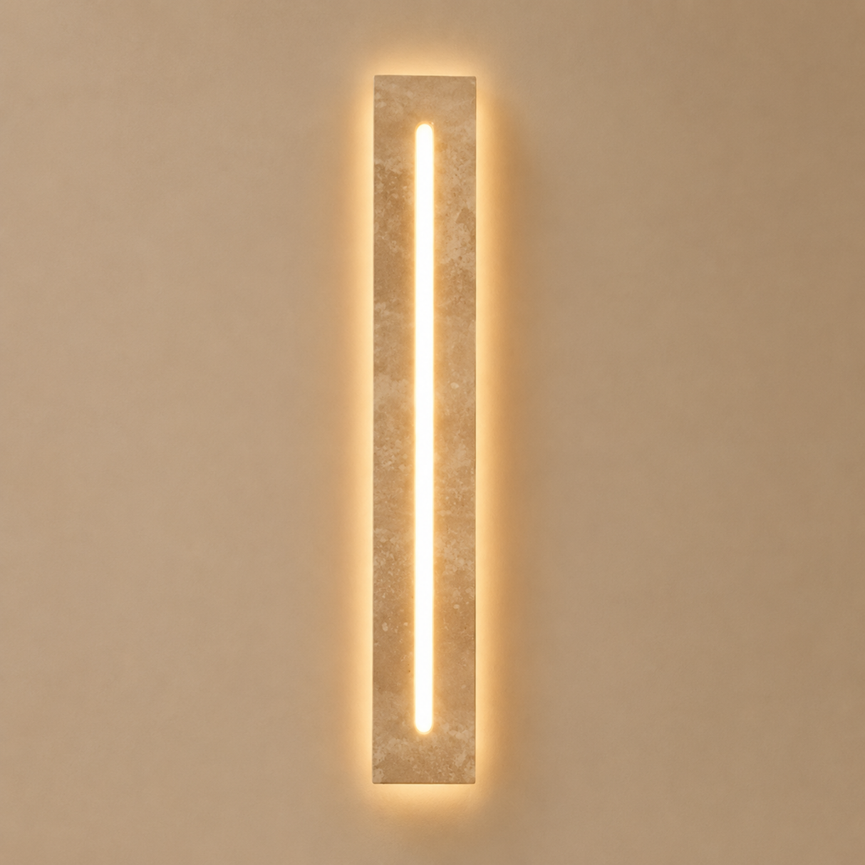 Verano Outdoor Travertine Wall Light