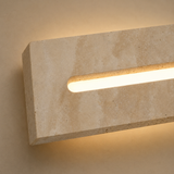 Verano Outdoor Travertine Wall Light
