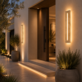 Verano Outdoor Travertine Wall Light