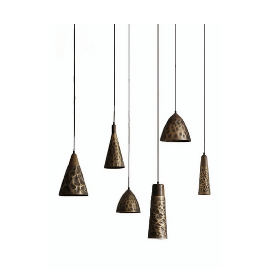 Elegant pendant lights variances that  combines vintage walnut and copper finishes, making it a perfect addition to your kitchen, dining room, or restaurant.