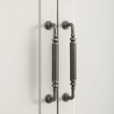 Heritage Fluted Brass Cabinet Hardware