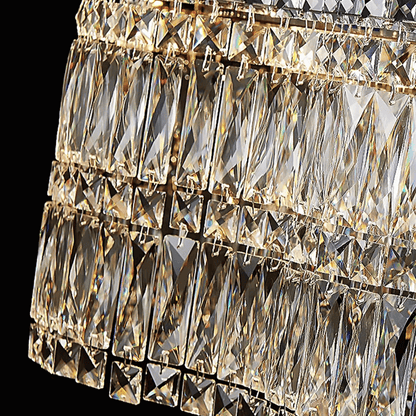 Lumivelle Crystal Wave Chandelier