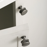 Heritage Fluted Brass Cabinet Hardware