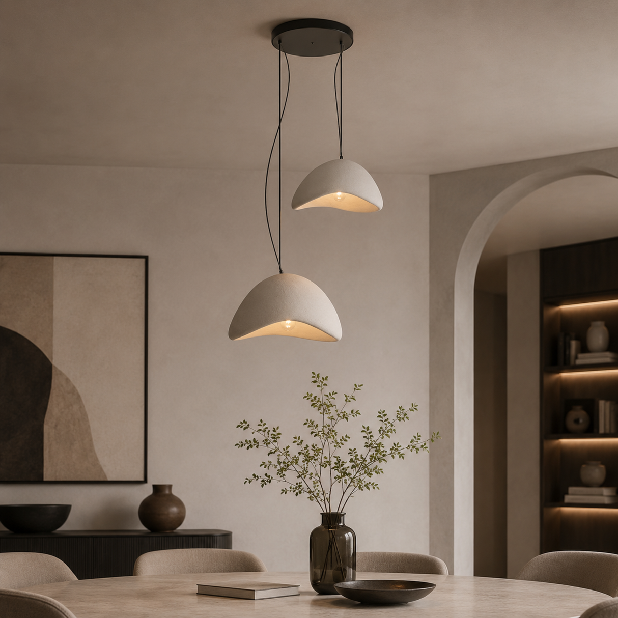 Santorini Serenity Chandelier Pendant Light, alternate view 15