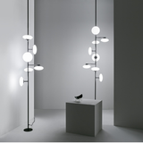 Altis Black Floor-to-Ceiling Lamp