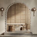 Aureum Wall Sconce – Retro Marble & Wood LED Light