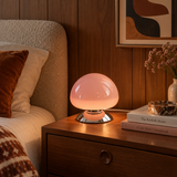 Cresta Glass Mushroom Table Lamp