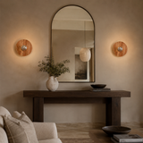 Terranova Red Travertine Wall Lamp