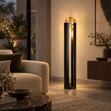 Luxury Brass Glass Ball Floor Lamp