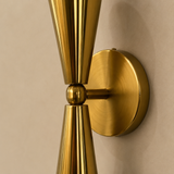 Ventoro Brass Wall Light